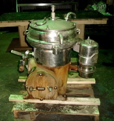 Westfalia SAOWH 3036 SEF separator centrifuge, 316SS.