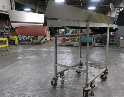 SPC8067  Conveyor belt conveyor CS, 29.5"w x 136" l x 60" h