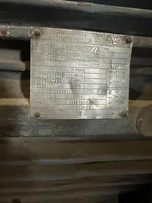 USED WESTINGHOUSE SQUIRREL CAGE