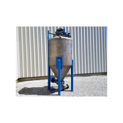 Used 50 Cubic foot Stainless Steel Dense Phase Transporter Pressure Tank
