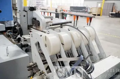 USED 2012 HOMAG KAL 310 EDGEBANDER WITH RETURN CONVEYOR