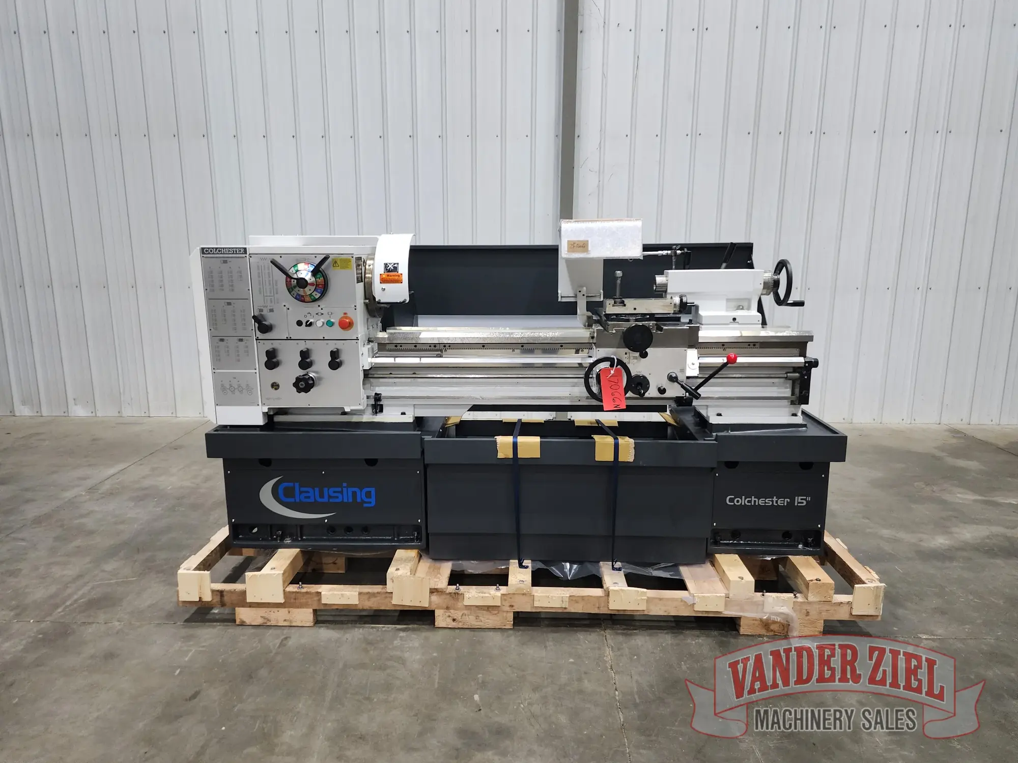 New | in-Stock CLAUSING 8043SS Engine Lathes Michigan US | Vander Ziel Machinery Sales #482209
