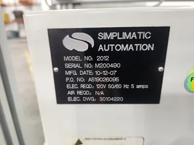 2008 Simplimatic Automation 2012 Conveyor | Tekmart International Inc. (2)