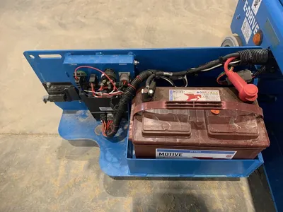 New | in-Stock 2026 GENIE GS-1432M E-DRIVE SCISSOR LIFT Scissor Lifters Alberta CA | Adcock Equipment #1417630