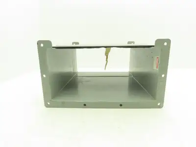 Hoffman F-126LXL Lay-In Wireway 12"x6" Cutoff Fitting 9"-15" Nema 12