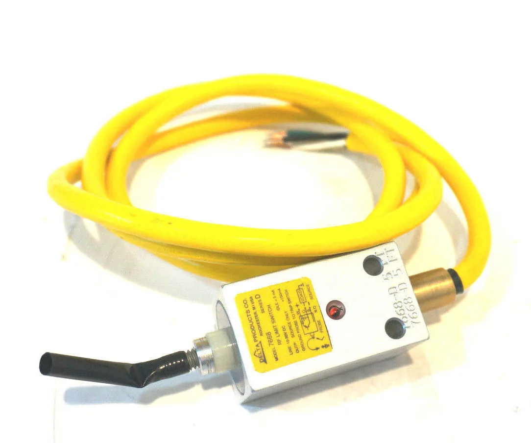 NEW DELTA PRODUCTS 7668 RF LIMIT SWITCH SER.D