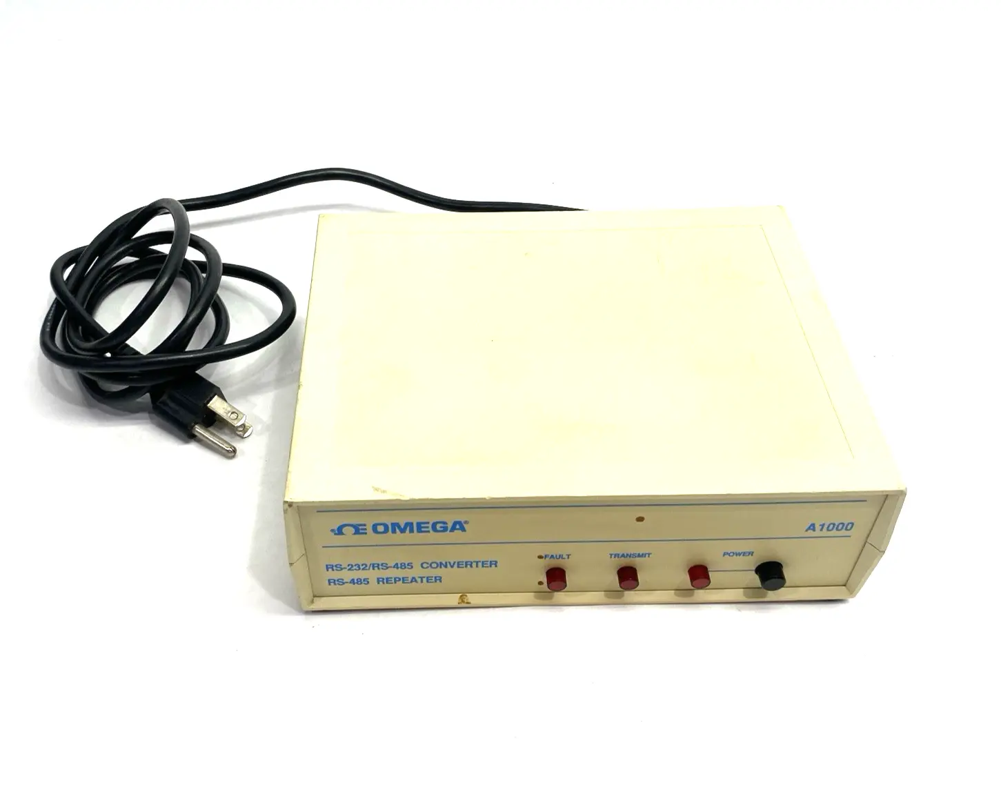 USED OMEGA RS232/RS-485 SIGNAL CONVERTER/REPEATER FOR DIGITAL TRANSMITTERS