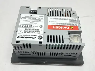USED ALLEN-BRADLEY SER A PANELVIEW PLUS 600 TOUCH TERMINAL BAD SCREEN