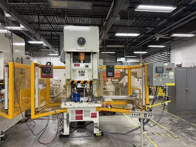 Used 2017 AIDA NC1-1100 Straight Side Presses Michigan US | Midwest Press and Automation #1319634