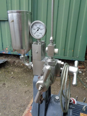45 LPH APV Manton Gaulin S/S Single Head Homogeniser 15M