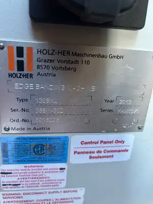 2013 HOLZ-HER AURIGA 1308 Edgebander / Plaquese de Chant | KovatechCNC (13)