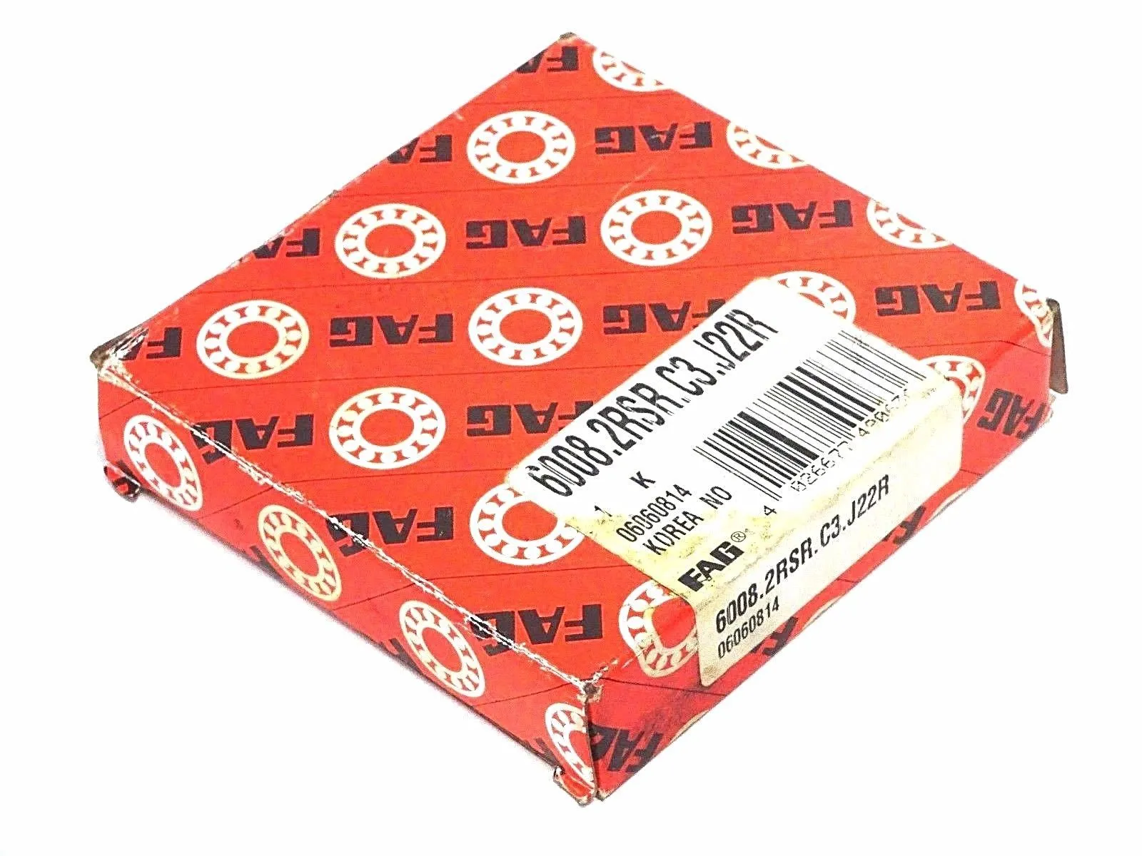 NEW FAG 6008.2RSR.C3.J22R SEALED BALL BEARING