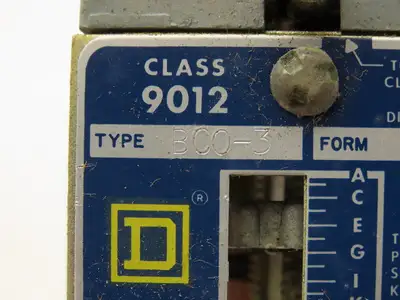 Square D 9012 BC0-3 Pressure Switch 60-64PSI 1/4" NPT 4-14 Differential