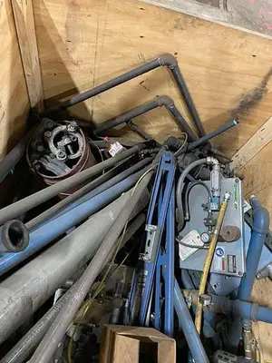 USED DYNAMIC AIR MINI-PUSHER SAND TRANSPORTER