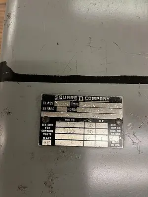 Used SQUARE D 9039-FG1 Industrial Controls Ohio US | Surplus Asset Holdings #1237287