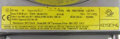 NEW KEYSTONE KEU063HVPD000U4 VALVE ACTUATOR