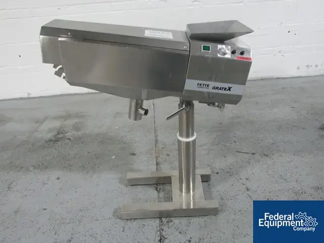 Used Fette Fette Gratex Tablet Deduster Tablet Dedusters Ohio US | Federal Equipment Company #127797