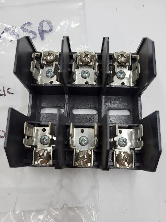 New | in-Stock MARATHON MARATHON FUSE BLOCK 6J30ASP / W30A3SP 30AMP 600V 10 AWG CLASS J Fuse Accessories | ND Industrial Surplus #1225354