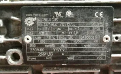 USED NORD 80L/4CUS