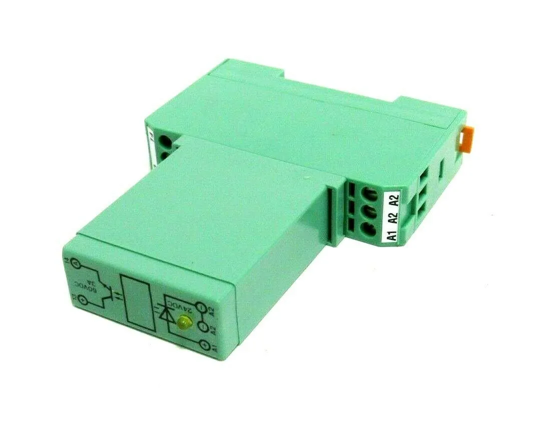 NEW PHOENIX CONTACT 2954154 RELAY EMG 17-OV-24VDC/60DC/3