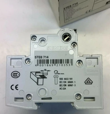 NEW Siemens 5TE8 714