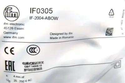 NEW IFM EFECTOR IF-2004-ABOW SENSOR IF0305 IF2004ABOW