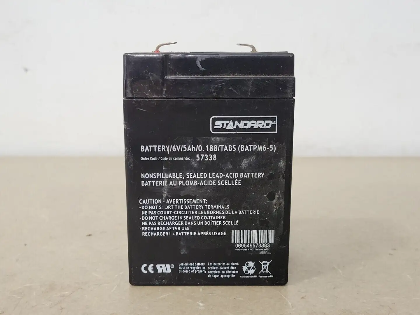 USED STANDARD BATPM6-5