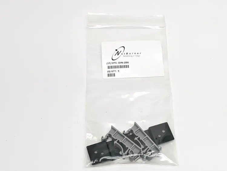 New | in-Stock NetBurner Din Rail Mounting Kit Panel Mounts Michigan US | Maverick Industrial Sales #1392705