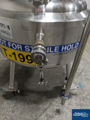 USED Precision 150 Liter Precision Stainless Reactor, 316L, 45/100#