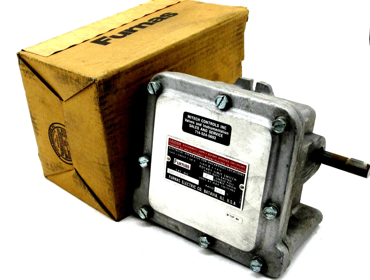 NEW FURNAS 54BB23HD ROTARY LIMIT SWITCH