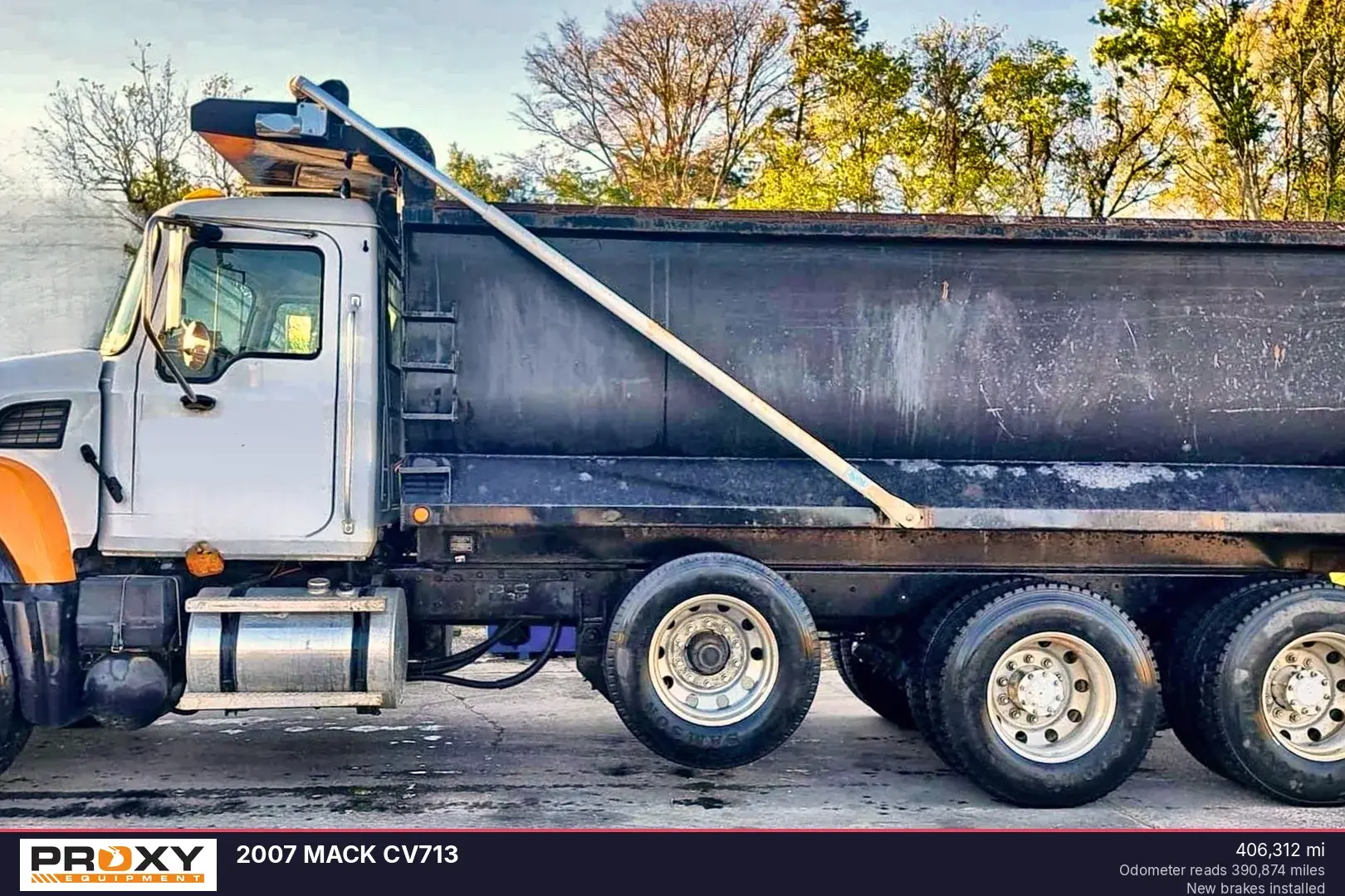 Used 2007 MACK CV713 Dump trucks Louisiana US | Proxy Equipment #1377937