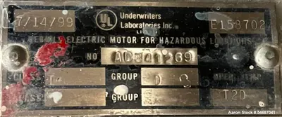 Used HOCKMEYER HH-L50-10 Dispersers / Emulsifiers Illinois US | Aaron Equipment #1515672