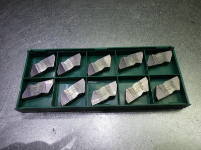 Tool Flo Carbide Grooving / Parting Inserts QTY10 FLG-4250L AC50E (LOC2176)