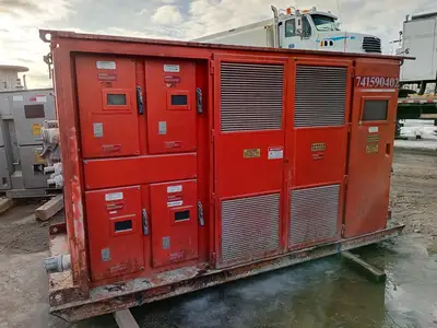 Underground Substation w/ 500 kVA Transformer, 4160V HV, 600Y/346V LV