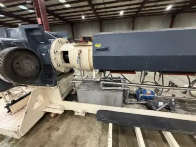 1994 6" Davis Standard Single Screw Extruder, 60IN60TPIH, 400hp, 34:1 L/D Screw and Barrel Extruder | INJECTION DEPOT GROUP (22)