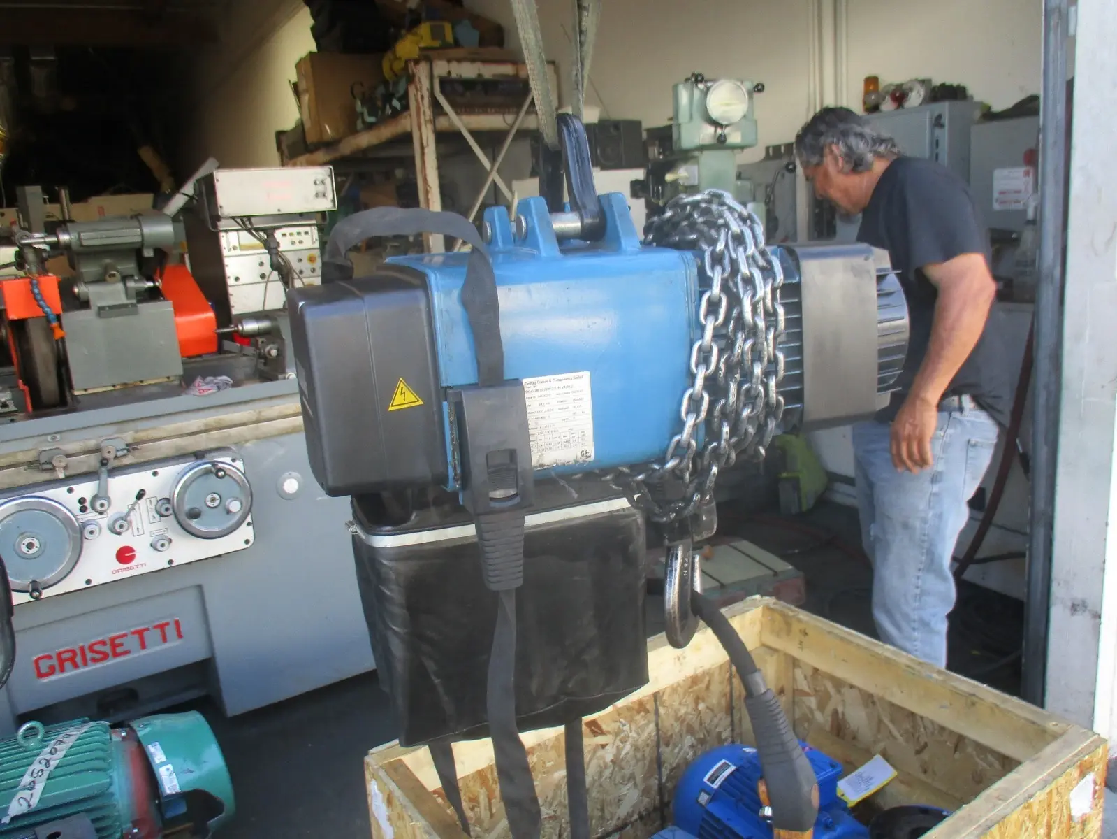 Used DEMAG DC-COM-10-2000-2/1-H5-V4-8/1.2 Hoists (All Types) California US | TNT Industrial #1266913