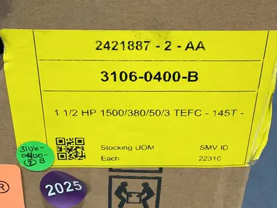 Used BALDOR 121162506210 Motors (misc) Ohio US | HGR 24 #1407562