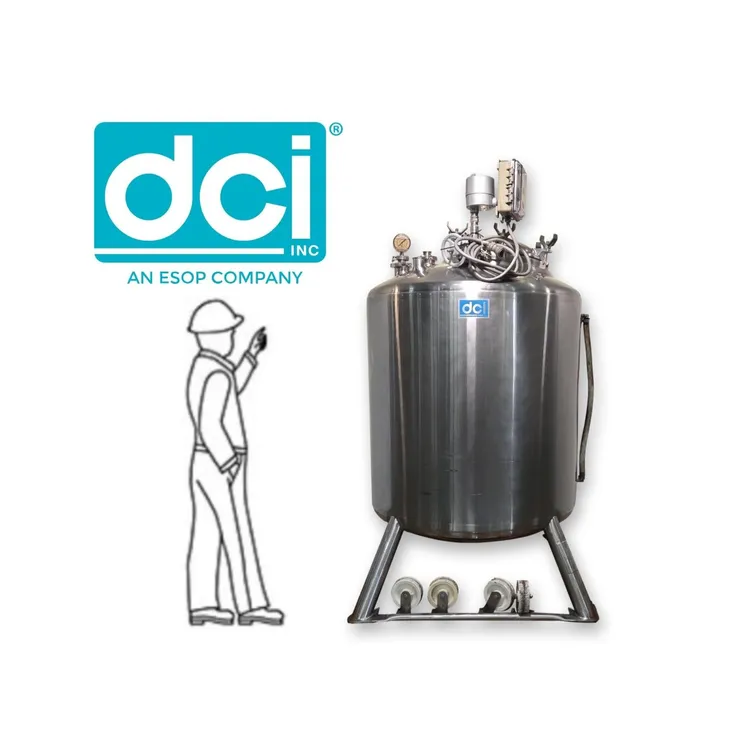 Used DCI INC. _UNKNOWN_ Stainless Steel Tanks West Virginia US | JM Industrial #1356990