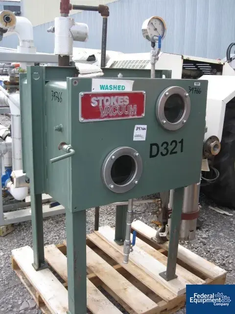 Used Stokes 12 Sq Ft Stokes Vacuum Shelf Dryer, S/S Vacuum Shelf Dryers Ohio US | Federal Equipment Company #130794