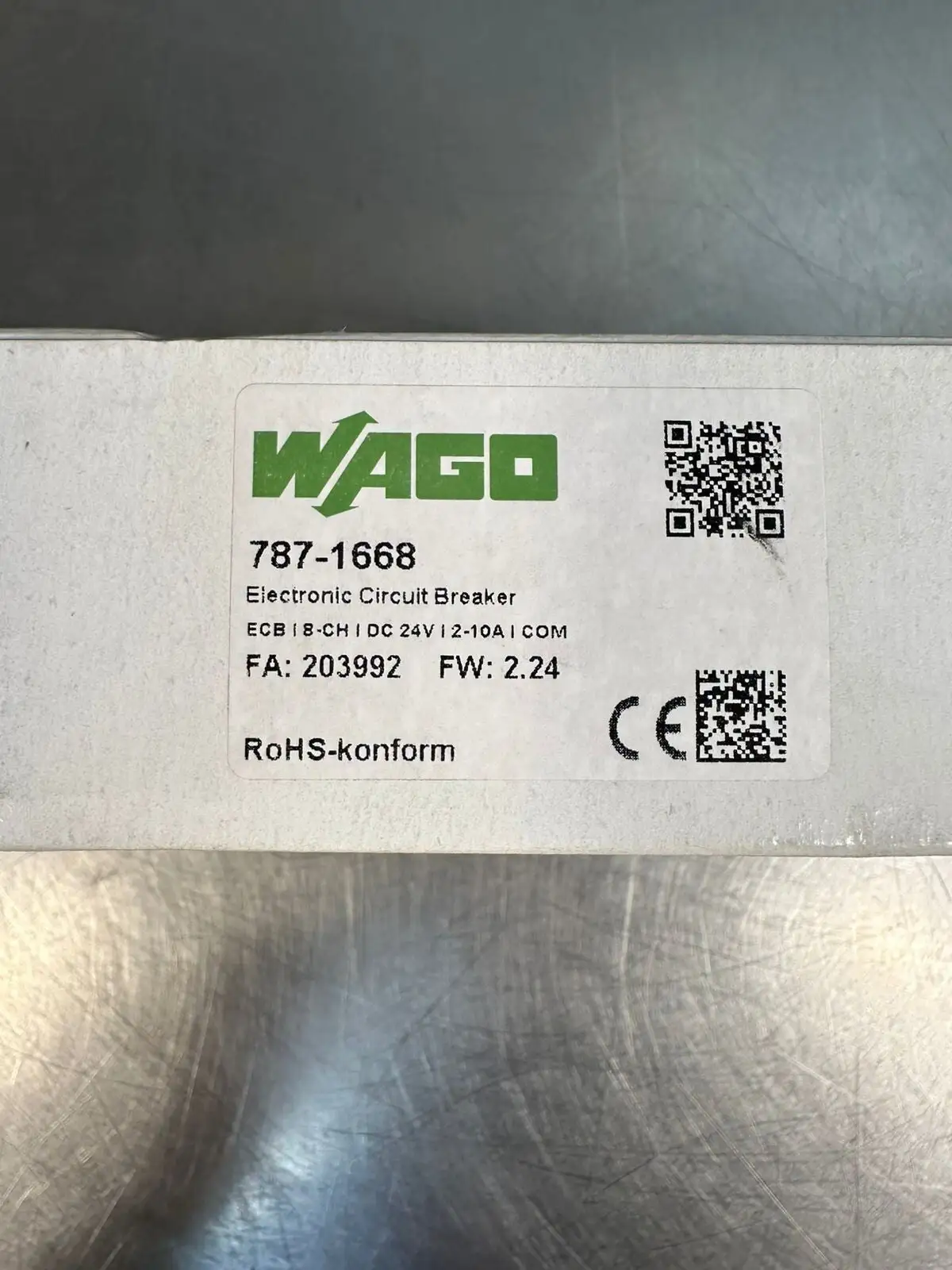 Used Wago Wago ECB Circuit Breakers South Carolina US | Palmetto Automation #1319819