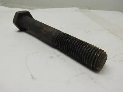 1"-8 x 7" Grade B7 Black Oxide Finish Heavy Hex Cap Screw Bolt lot of 2