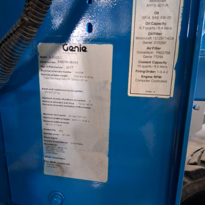 Used 2017 Genie Z-45/25J RT Articulating Boom Lifts Wisconsin US | Stack Equipment #1271286