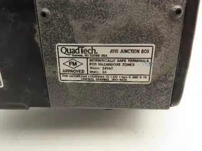 Quad Tech PressTech J510 7611-026R Print Press Junction Box 7611-137R