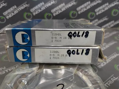 Barden 118HDL Super Precision Cylindrical Roller Bearing Pair Set NIB
