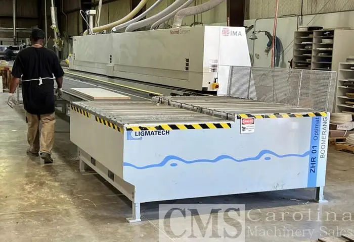 Used 2012 LIGMATECH ZHR 01 RETURN CONVEYOR Edge Banders | CAROLINA MACHINERY SALES #420971