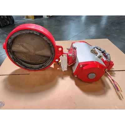Used Bray 12" Dia. Series 30 Resilient Seated Wafer Butterfly Valve
