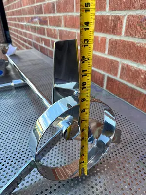 NEW LIGHTNIN / SPX SR3S50 REACTOR MIXER 11" FLANGE FITTING W/ .5 HP MOTOR, IMPELLER