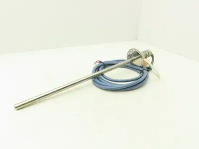 494-33634-C-9-D-120-T Thermocouple Temperature Sensor 15"Probe Stainless