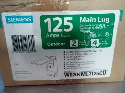 NEW SIEMENS W0204ML1125CU