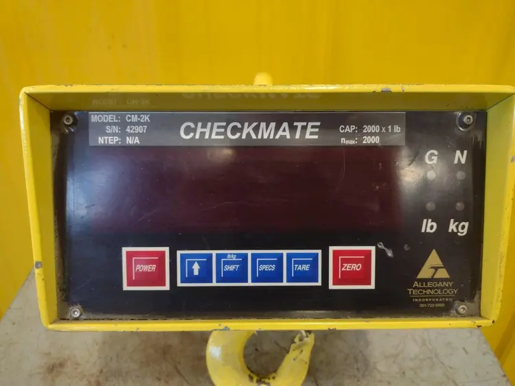 Used ALLEGHENY CM-2K Scales Ohio US | Yoder Brothers machinery #90402